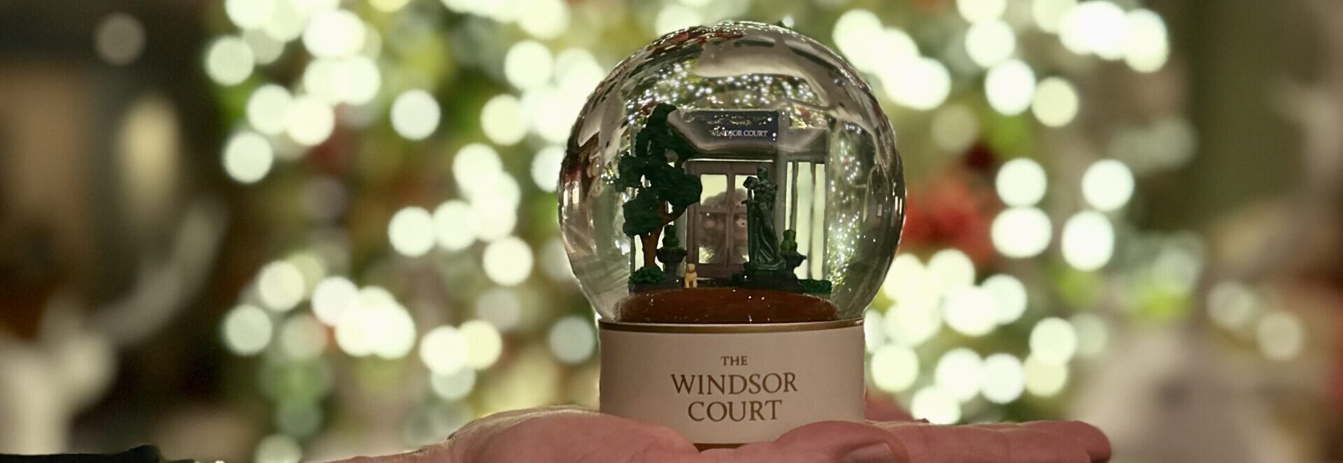 Let it snow…globe - The Windsor Court